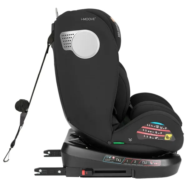 Scaun auto Kikka Boo i-Moove 2  0 luni - 12 ani / 36 kg / Black photo 5