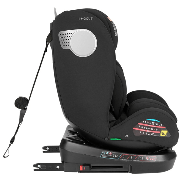 Scaun auto Kikka Boo i-Moove 2  0 luni - 12 ani / 36 kg / Black photo 5