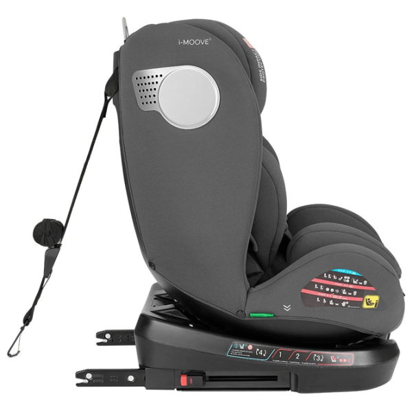 Scaun auto Kikka Boo i-Moove 2  0 luni - 12 ani / 36 kg / Dark Gray photo 5