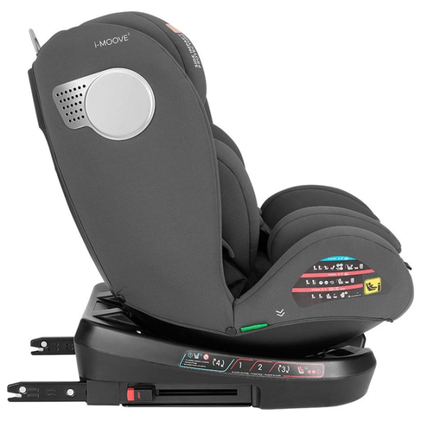 Scaun auto Kikka Boo i-Moove 2  0 luni - 12 ani / 36 kg / Dark Gray photo 6