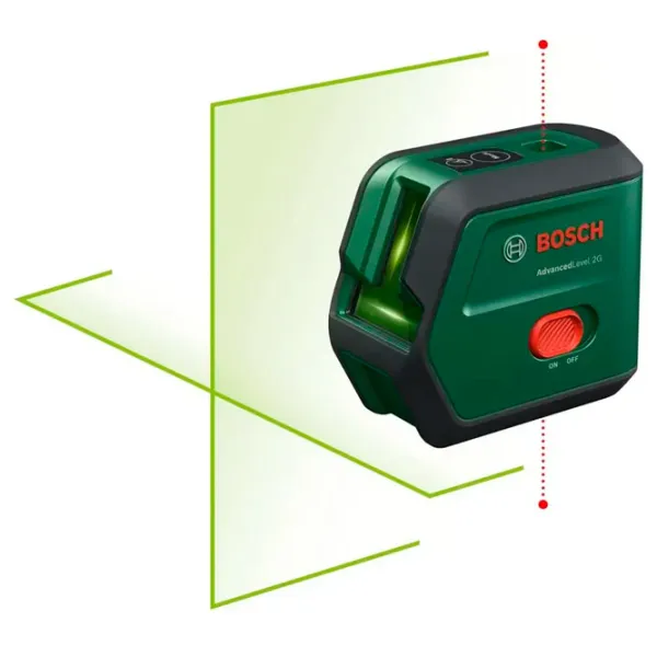 Лазерный нивелир Bosch 0603663GZ0 Линейный / Аккумулятор photo 6