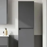 Dulap penal Orka Arno 40 Pe perete / MDF / Gray photo 2
