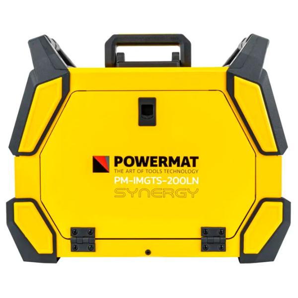 Сварочный аппарат Powermat PM-IMGTS-200LN 220 В Полуавтомат MMA, MIG, MAG, TIG, LIFT / Желтый photo 4