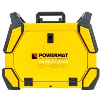 Сварочный аппарат Powermat PM-IMGTS-200LN 220 В Полуавтомат MMA, MIG, MAG, TIG, LIFT / Желтый photo 4