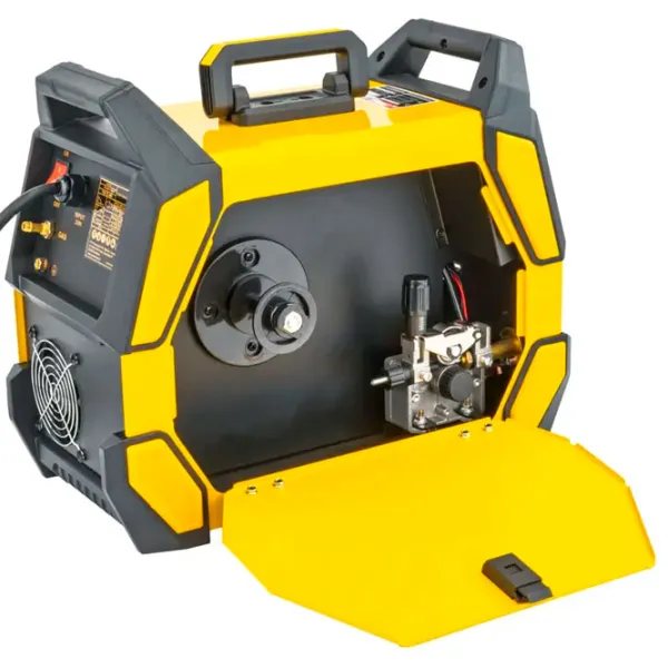 Сварочный аппарат Powermat PM-IMGTS-200LN 220 В Полуавтомат MMA, MIG, MAG, TIG, LIFT / Желтый photo 9
