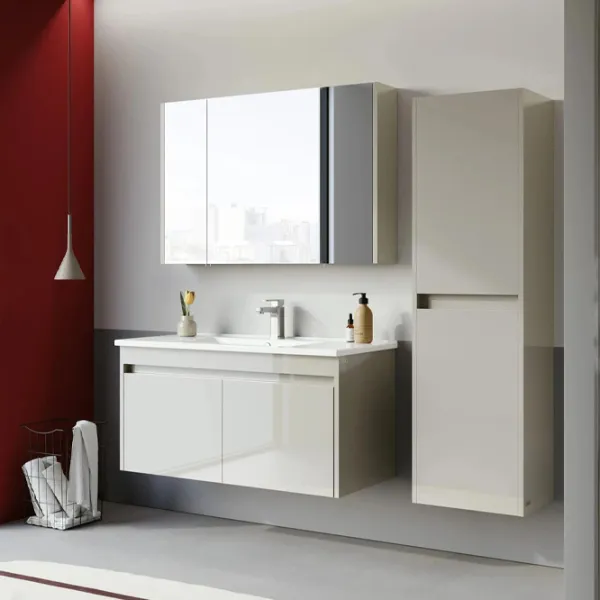 Dulap penal Orka Arno 40 Pe perete / MDF / Cashmere photo 5
