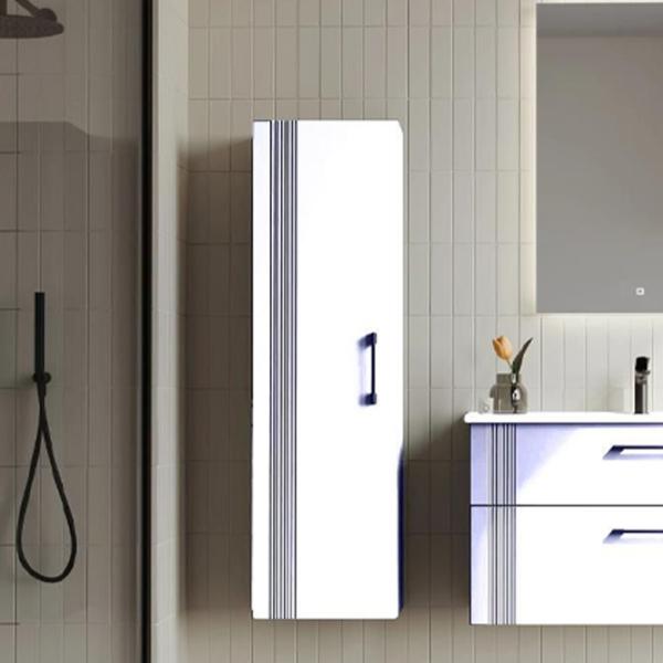 Dulap penal Orka Bari 40 Pe perete / MDF / White photo 3
