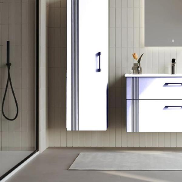Dulap penal Orka Bari 40 Pe perete / MDF / White photo 4