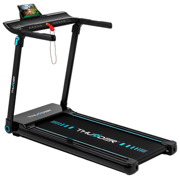 Беговая дорожка Thunder Ultra-Black 17 km/h / 130 кг / Черный photo 1