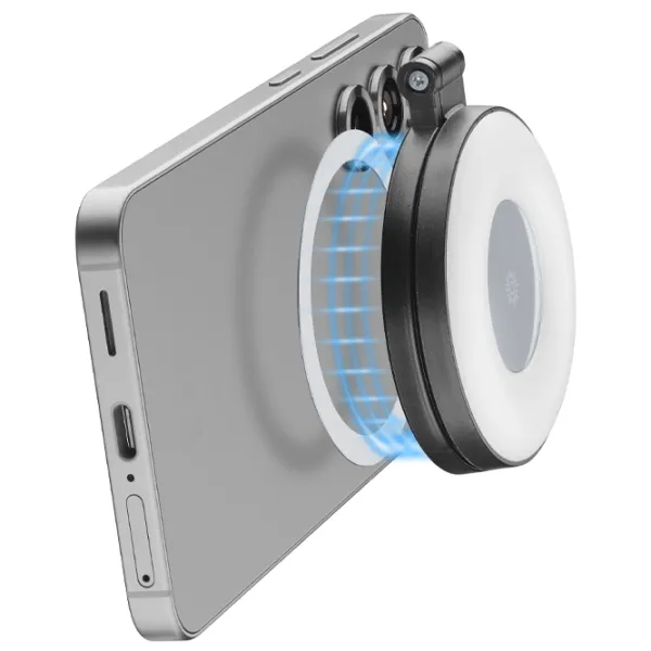 Lumină foto Cellularline Magnetic Ring Light Plastic / Black photo 2
