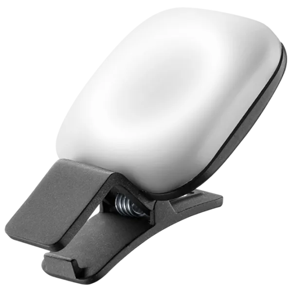 Фото cвет Cellularline Square Selfie Light Clip Пластик / Черный photo 1