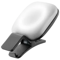 Lumină foto Cellularline Square Selfie Light Clip Plastic / Black