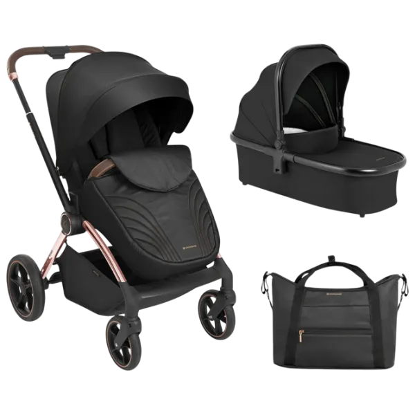 Cărucior pentru copil KikkaBoo Kara KB.124544/ Black photo 14