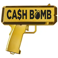Jucărie interactivă Fantasy Cash Bomb Money Shooting Gun CASHBOMBH 6+ / Black Gold photo 2