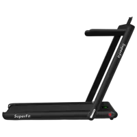 Bandă de alergat Costway SP37514DE-BK 12 km/h / 120 kg / Black