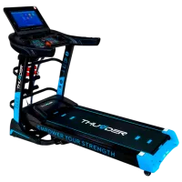 Беговая дорожка Thunder FLEX-DS-TFT 20 км/ч / 180 кг / Черный