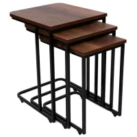 Set măsuțe de cafea Trendy Zigon GTR000916 Brown
