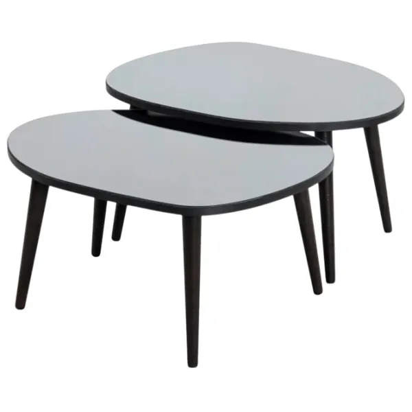 Set măsuțe de cafea Trendy Gusto GTR001617 Black photo 1