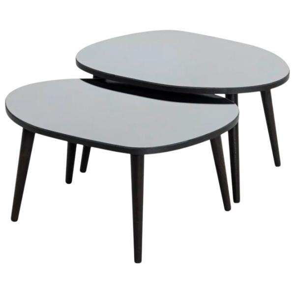 Set măsuțe de cafea Trendy Gusto GTR001617 Black photo 1