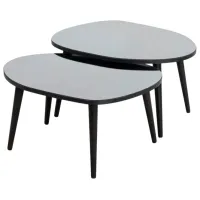 Set măsuțe de cafea Trendy Gusto GTR001617 Black