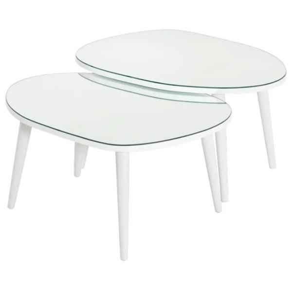 Set măsuțe de cafea Trendy Gusto GTR001618 White photo 1