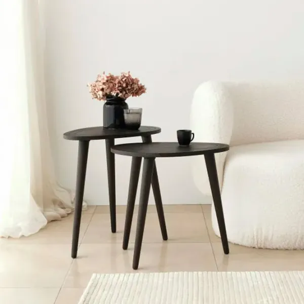 Set măsuțe de cafea Trendy Dulce GTR001615 Anthracite photo 3
