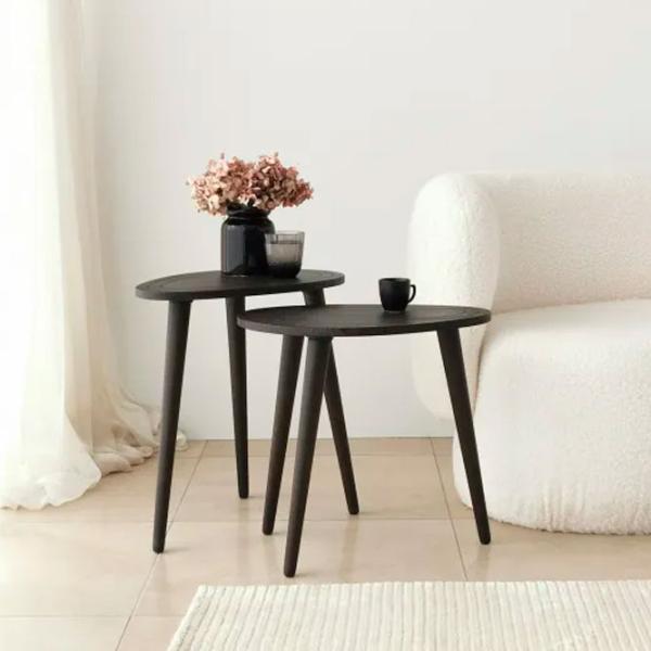 Set măsuțe de cafea Trendy Dulce GTR001615 Anthracite photo 3