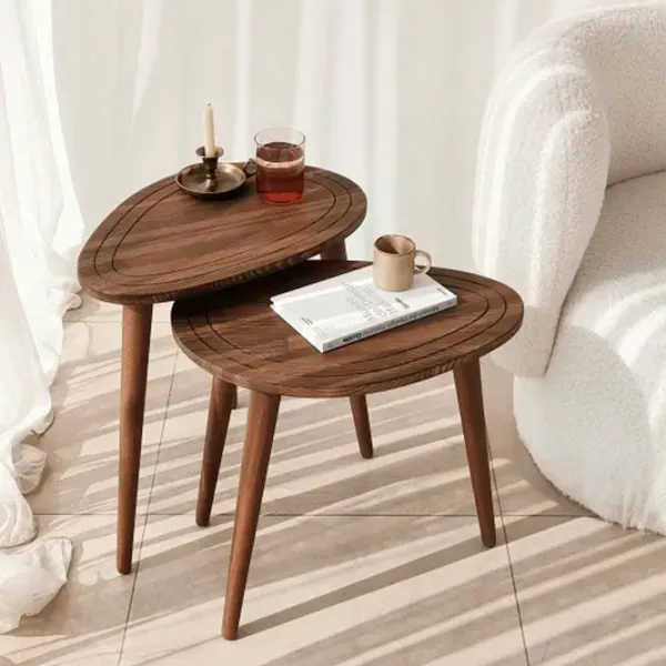 Set măsuțe de cafea Trendy Dulce GTR001616 Stejar Sonoma photo 2