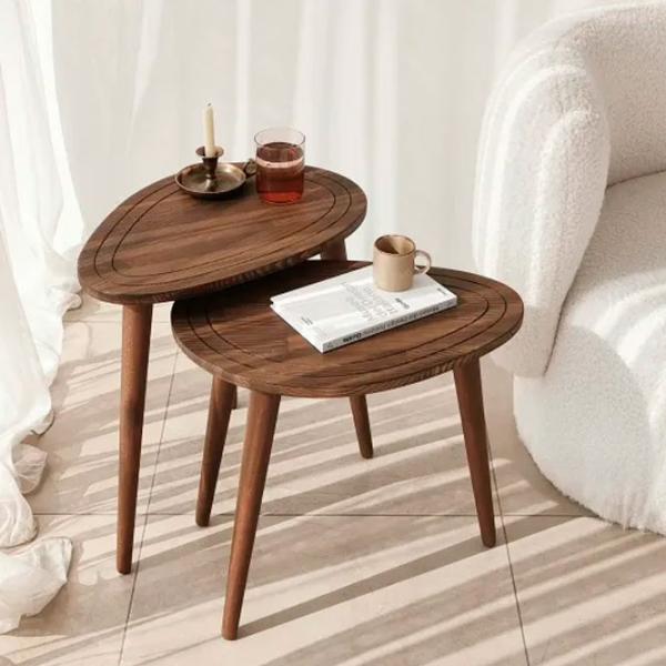 Set măsuțe de cafea Trendy Dulce GTR001616 Stejar Sonoma photo 2