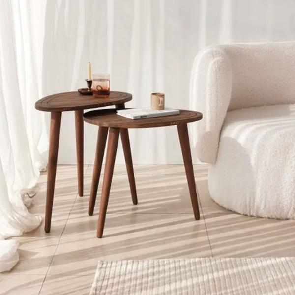 Set măsuțe de cafea Trendy Dulce GTR001616 Stejar Sonoma photo 3