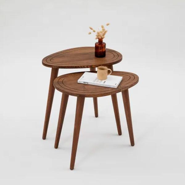 Set măsuțe de cafea Trendy Dulce GTR001616 Stejar Sonoma photo 6