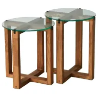 Set măsuțe de cafea Trendy Amalfi GTR001614 Stejar Sonoma