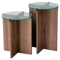 Set măsuțe de cafea Trendy Crin GTR001612 Brown
