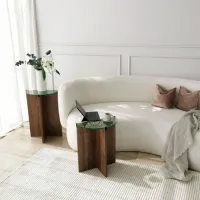 Set măsuțe de cafea Trendy Crin GTR001612 Brown photo 9