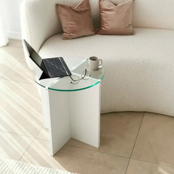 Set măsuțe de cafea Trendy Crin GTR001613 White photo 7