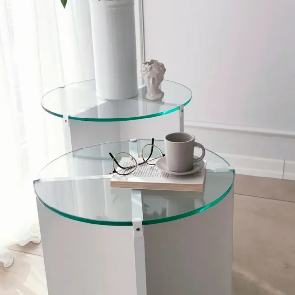 Set măsuțe de cafea Trendy Crin GTR001613 White photo 9