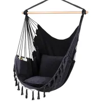 Scaun-hamac WJX 12   / Lemn / Black