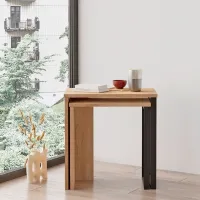 Set măsuțe de cafea Trendy ON7-S GTR001609 Stejar Sonoma photo 5