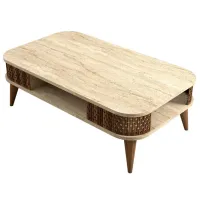Măsuță de cafea Trendy Eylul GTR006137 Travertine