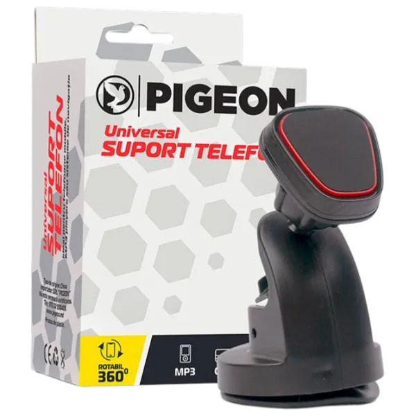 Suport pentru telefon Pigeon PD-15 Black photo 1