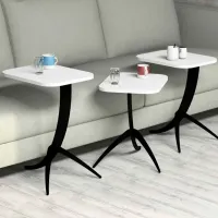 Набор журнальных столиков Trendy Pion GTR000659 Белый photo 4