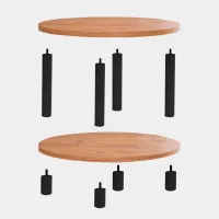 Журнальный столик Trendy Roby GTR006152 Коричневый photo 3