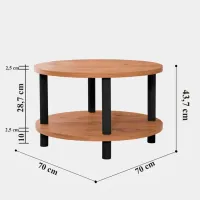 Журнальный столик Trendy Roby GTR006152 Коричневый photo 5