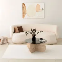 Журнальный столик Trendy Bubble GTR006157 Travertine photo 2