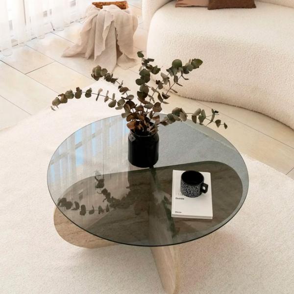 Măsuță de cafea Trendy Bubble GTR006157 Travertine photo 8