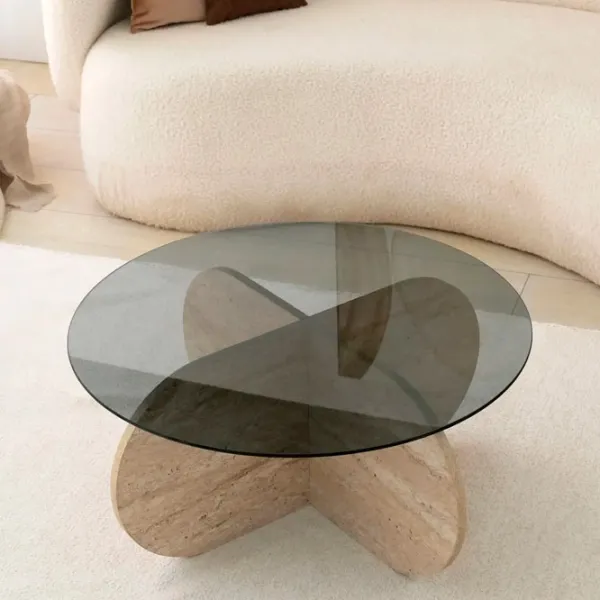 Măsuță de cafea Trendy Bubble GTR006157 Travertine photo 9