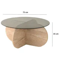 Журнальный столик Trendy Bubble GTR006157 Travertine photo 10
