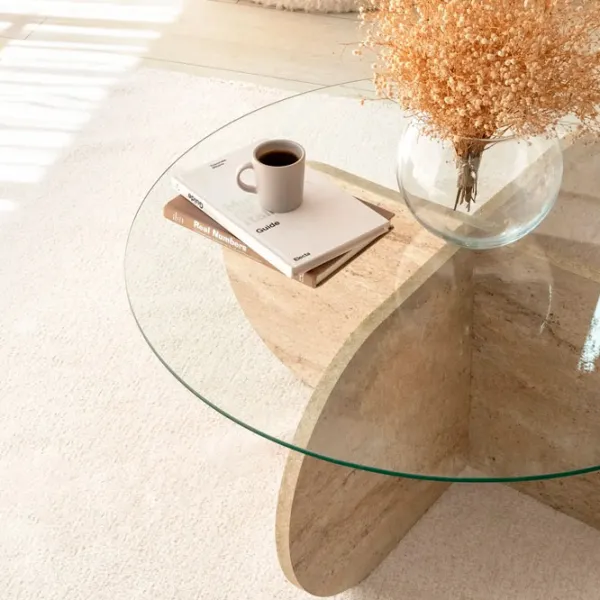 Măsuță de cafea Trendy Bubble GTR006158 Travertine photo 7
