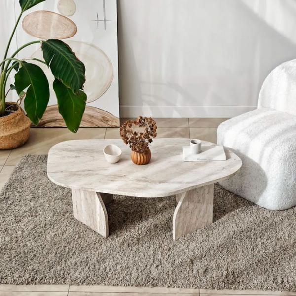 Măsuță de cafea Trendy Rock GTR006149 Travertine photo 5