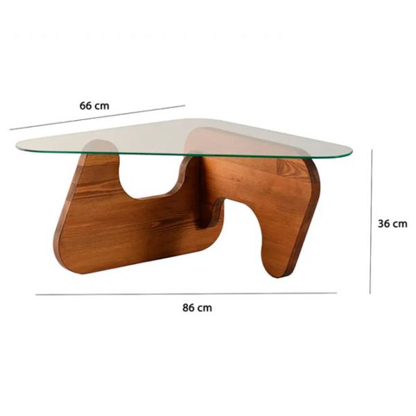 Măsuță de cafea Trendy Freya GTR006150 Brown photo 8